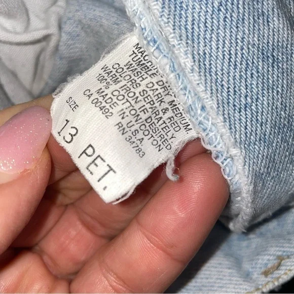 Vintage 90s Lee High Waisted Light Washed Jeans Size 27x24 Y2K - Picture 7 of 9